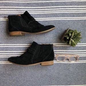 Dolce Vita black suede booties